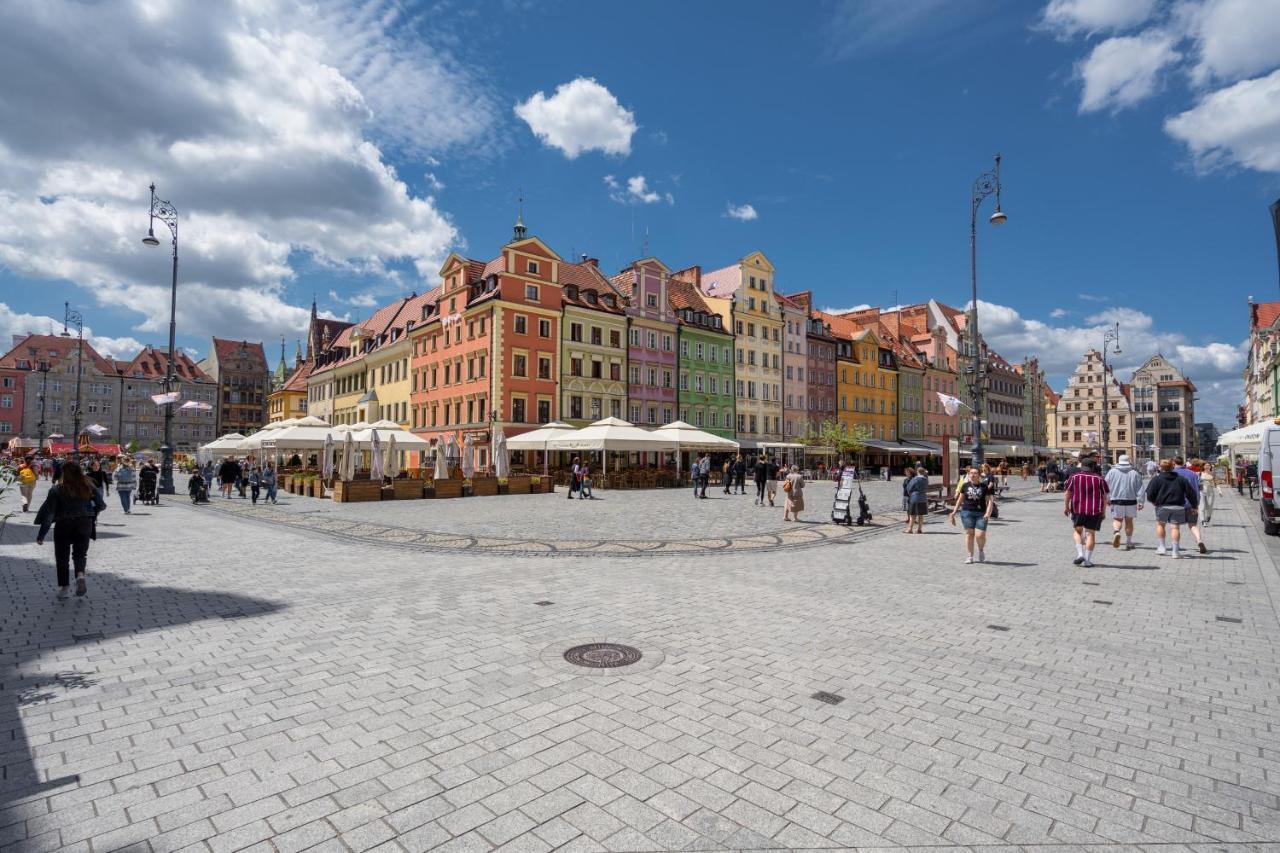 Market Square Corner Apartment Kuznicza By Noclegi Renters Breslávia Exterior foto